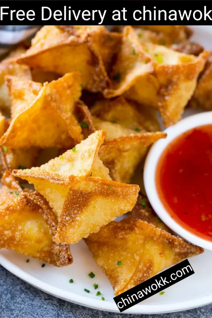 Cheese Wontons | A Creamy & Crispy Appetizer 1 Cheese Wontons
